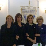 Da sinistra la Palmina Falla (Vice presidente della sezione Fidapa BPW Italy di Civitavecchia), Fiorella Annibali (Presidente della Fidapa BPW Italy – Distretto Centro), Pia Petrucci (Presidente nazionale della Fidapa BPW Italy), Gabriella Sarracco (Presidente della sezione Fidapa BPW Italy di Civitavecchia)