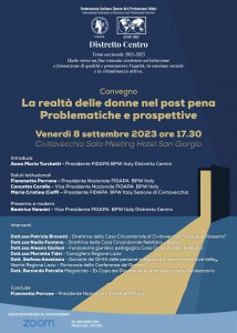 Locandina Convegno Distretto Centro 8 settembre 23